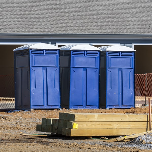 is there a specific order in which to place multiple porta potties in Manila